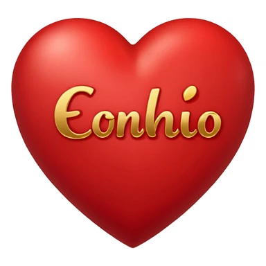 Put a heart with the name inside the heart mark sticker