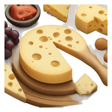 Cheese board sticker