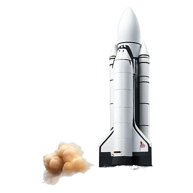 Space X rocket sticker