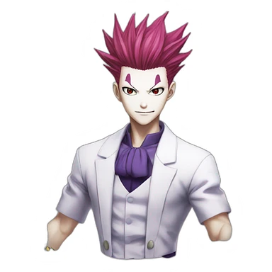 Hisoka from Hunter x Hunter sticker