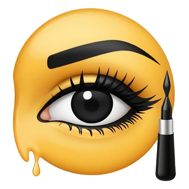 Eyeliner sticker