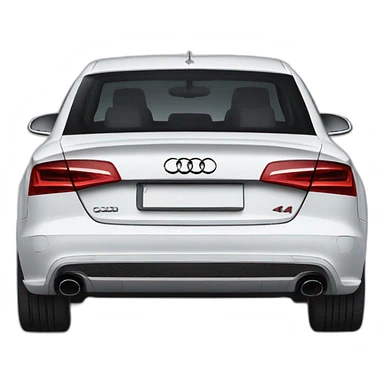 audi a4 sticker