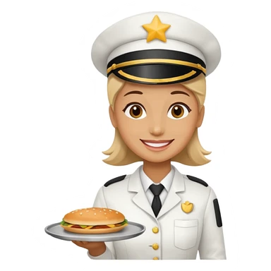 drive through restaurant employee sticker