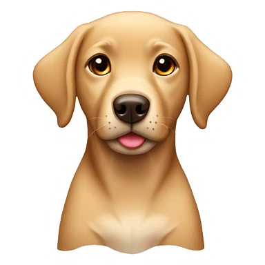 fawn Labrador  sticker