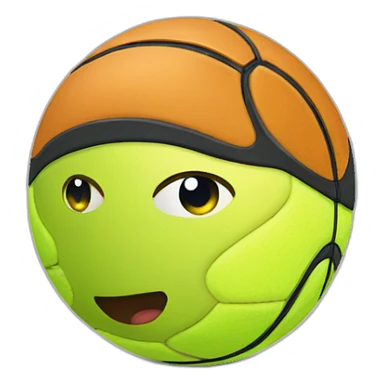 pelota de tenis sticker