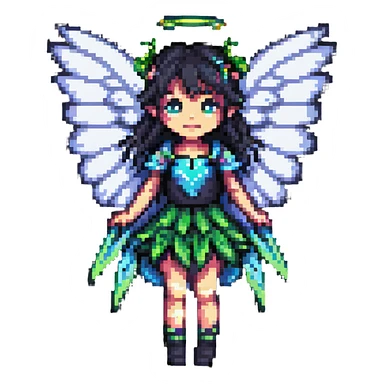 fairy with wings sticker