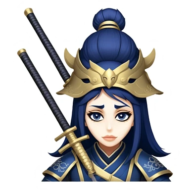 Samurai Strategist sticker