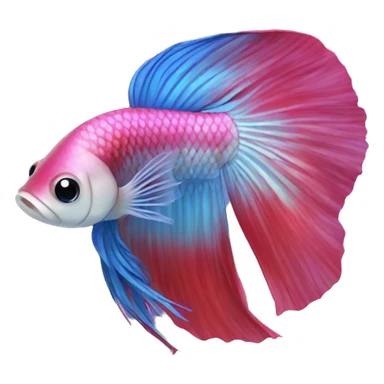Betta fish sticker