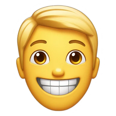 perky smile smily sticker