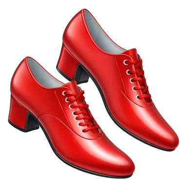 RED SHOES FROM MOVIE SONIC sticker