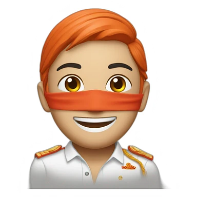 air india maskot person welcome sticker