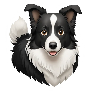 梅尔边境牧羊犬 sticker
