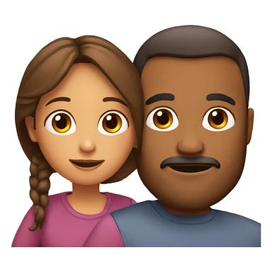 Padre, madre he hija jóvenes  sticker