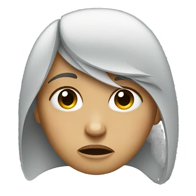 crying woman with tears sticker