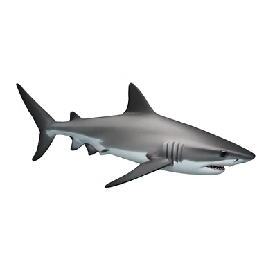Blacktip shark sticker