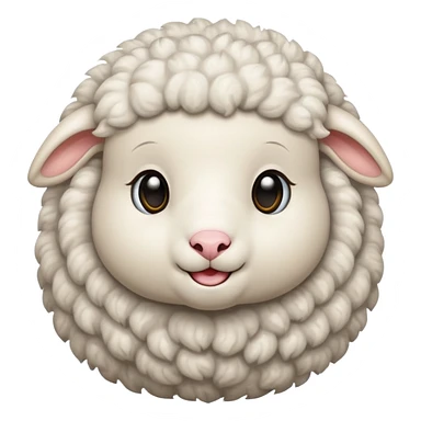 baby sheep sticker