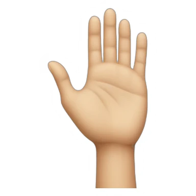 Pointed Hand sticker