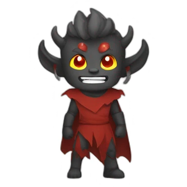Demonio sticker