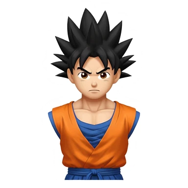 Goku from anime  sticker