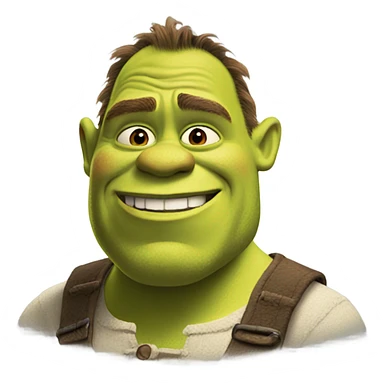 Shrek doing the griddy sticker