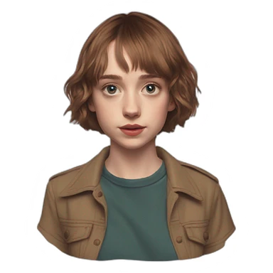 Maya Hawke Robin Buckley stranger things sticker
