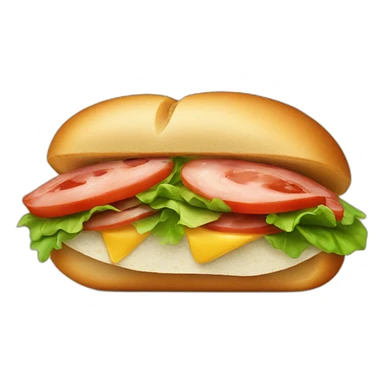 Pan bagnat sandwich sticker