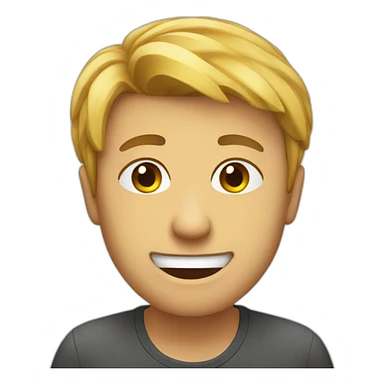 passive aggressive smile sticker