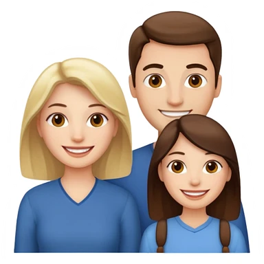 Two bling women and a man threesome sticker