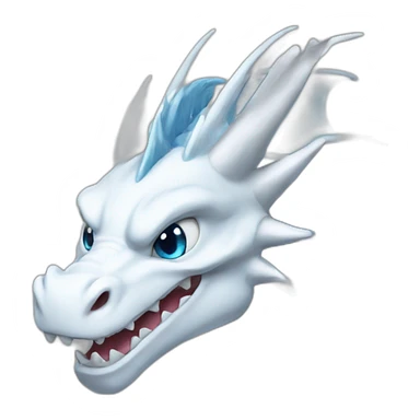 blue eyes white dragon sticker
