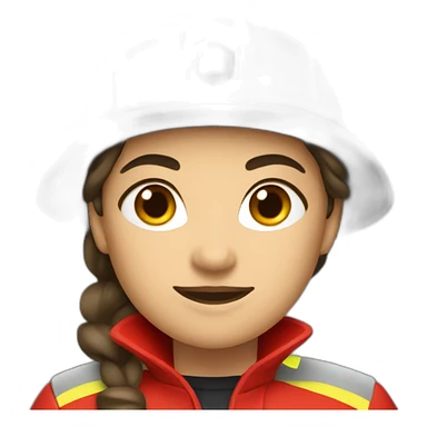 fiporest-firewoman sticker
