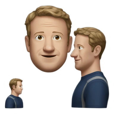 Marck Zuckerberg sticker