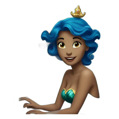 Ariel mermaid sticker