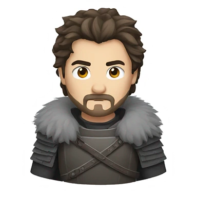 Stark of stark  wolf sticker