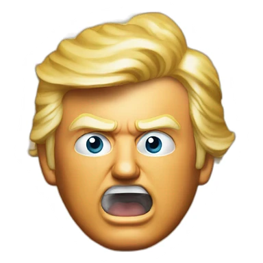 Trump head exploding sticker