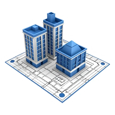 architecture plan sticker