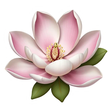 Magnolia flower sticker
