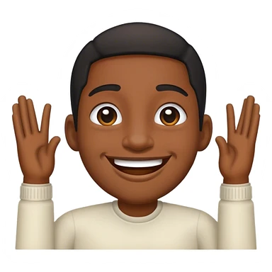 Un negro feliz  sticker