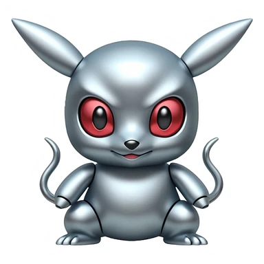 tiny cyber pokemon full body sticker