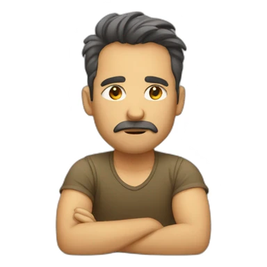 Tired designer sticker