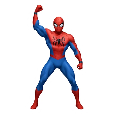 Muscle Spider-Man A-OK sticker