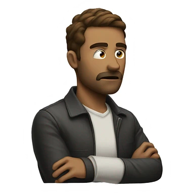 Men ignoring me  sticker