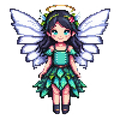 fairy with wings sticker