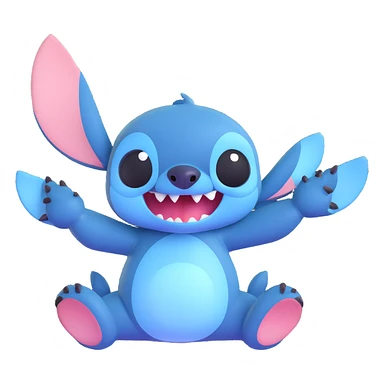 A stitch sticker