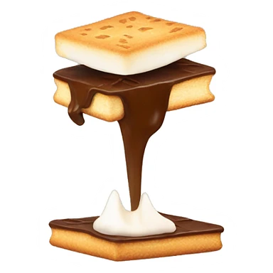 melting smore sticker
