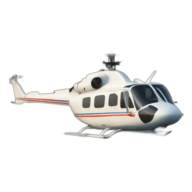 Un hélicoptère sur un bateau  sticker