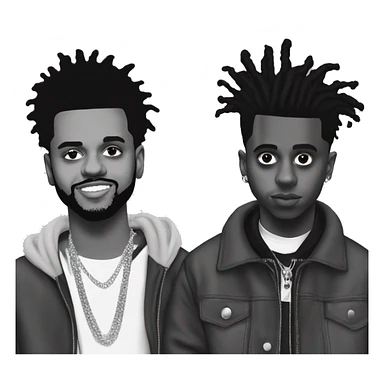 TIMELESS THE WEEKND AND PLAYBOI CARTI sticker
