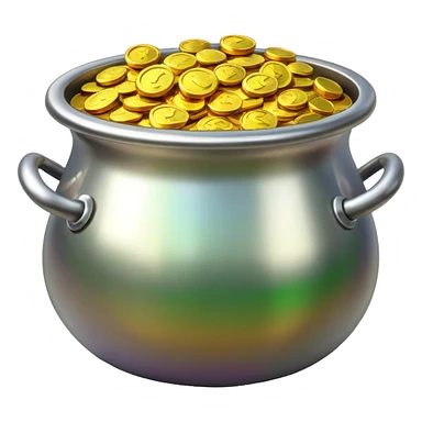 pot of gold sticker