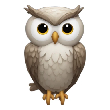 Dead-owl sticker