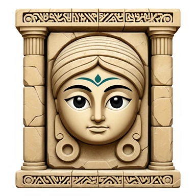 The Persian symbol of the Persepolis sticker