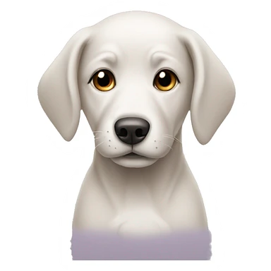 Clean girl dog  sticker